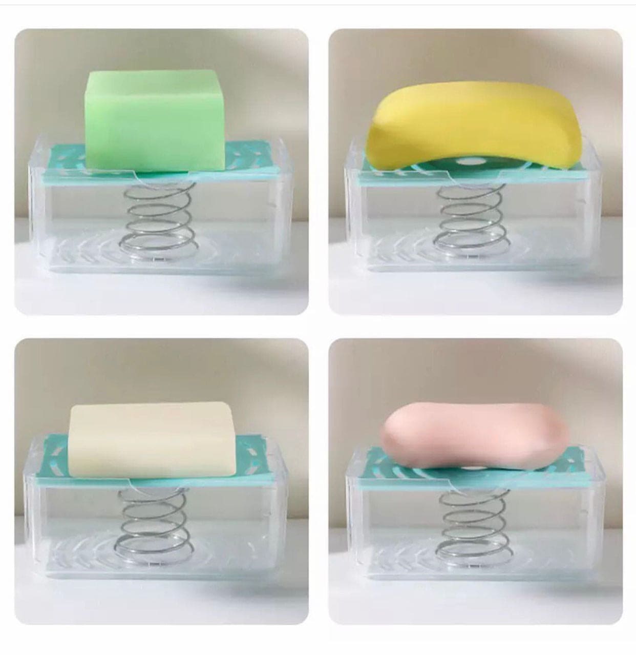 Soap Shower Box With Sponge Rollers, Foam Soap Dispenser with Roller and Drain, 2 in 1 Soap Cleaning Storage Foaming Box Soap Shower Box With Sponge Rollers, Foam Soap Dispenser with Roller and Drain, 2 in 1 Soap Cleaning Storage Foaming Box